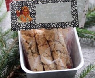 Biscotti med pepparkakssmak