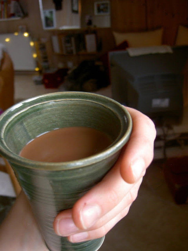 En kopp varm choklad
