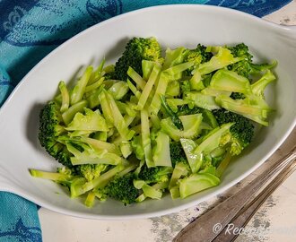 Kokt broccoli