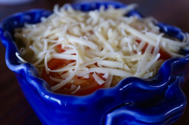 PASTAGRATÄNG MED RÖKT SKINKA