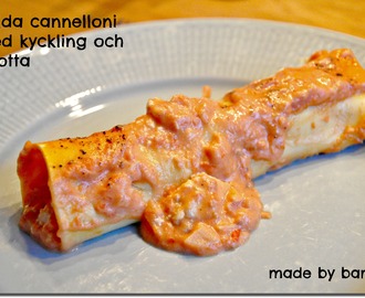 Godaste pastarätten som finns: Fyllda cannelloni med kyckling och ricotta