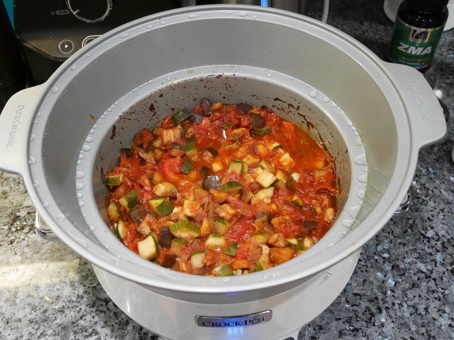 Ratatouille i Crock-Pot