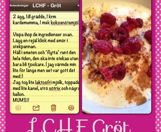 LCHF Gröt