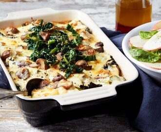 Vegetarisk lasagne