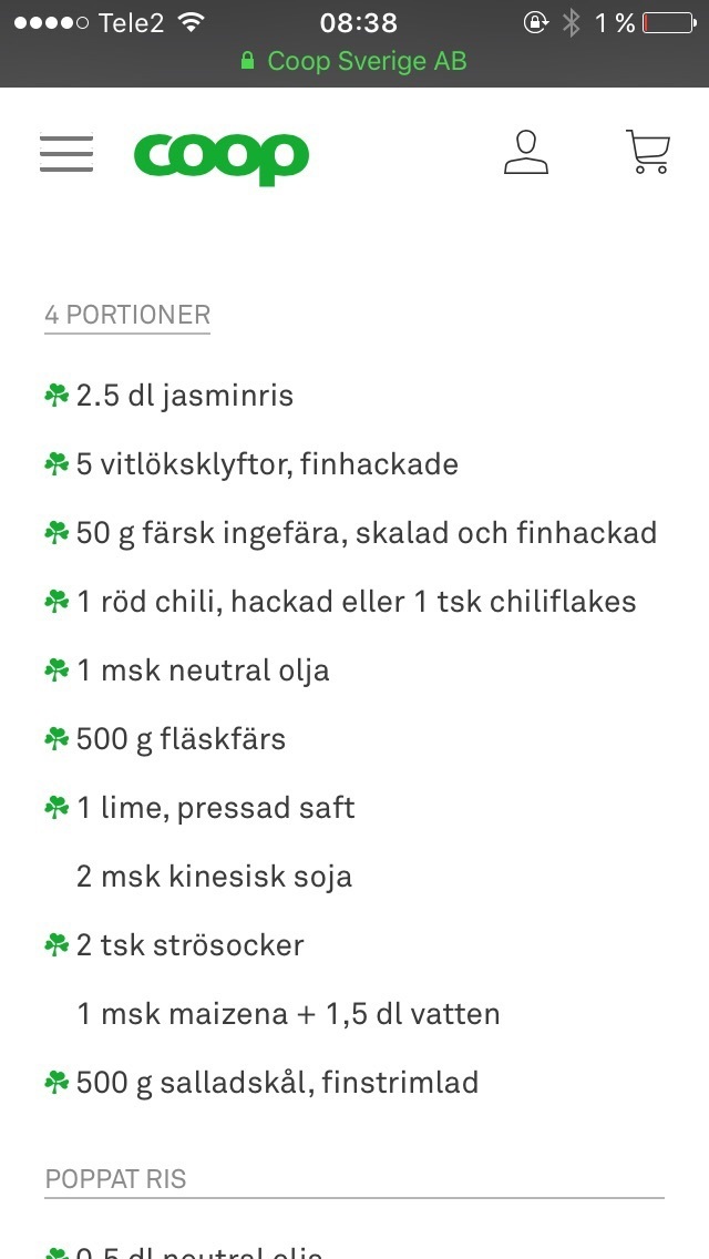 Kinafläsk med salladskål del 1