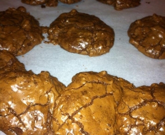 Fudgy chocolate cookies