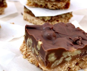 Chocolate Caramel Pecan Bars