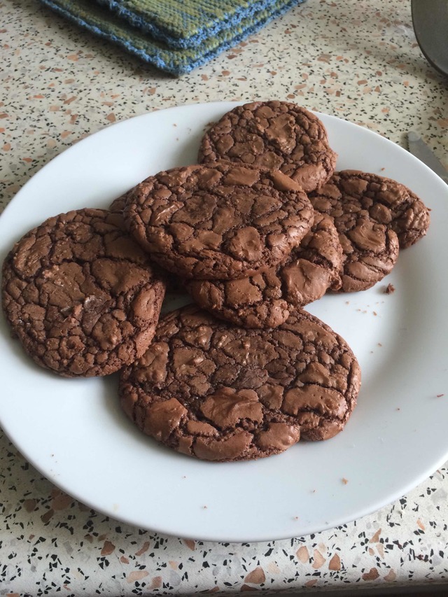 Kladdkakecookies