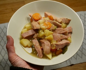 Värmande korvgryta i Crock Pot