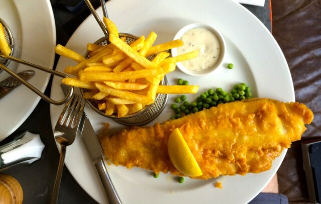 Fish and chips – till London, Kalix och tillbaka