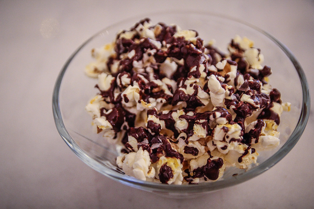 Chokladpopcorn & ett annat snacks-tips