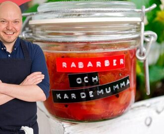 Marmelad med Rabarber 