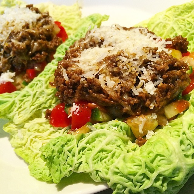 LCHF Tacos i kål / Tacos in cabbage
