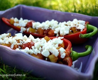 Fyllda paprikor - Stuffed Peppers