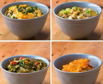 Lighter Dinner Bakes 4 Ways by Tasty