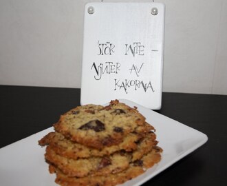 Glutenfria chocolate chip cookies