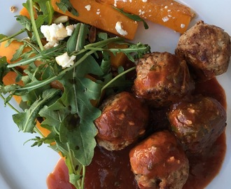 Italiensk inspirerade köttbullar