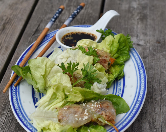 Asiatisk lördag och en massa smarriga rester