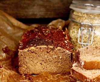 Groddat bovetebröd (naturligt glutenfritt, vegan)