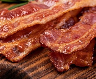 Bacon i ugn