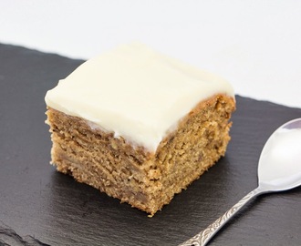Moist Banana Cake with Frosting