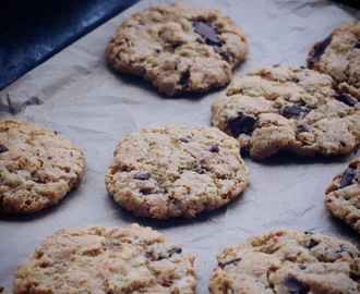 Glutenfria chocolatechipcookies