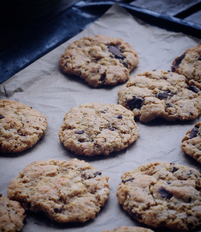 Glutenfria chocolatechipcookies