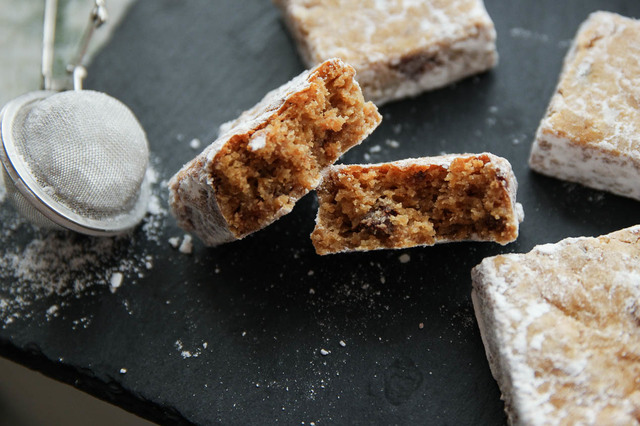 Digestiverutor med smak av kola och choklad