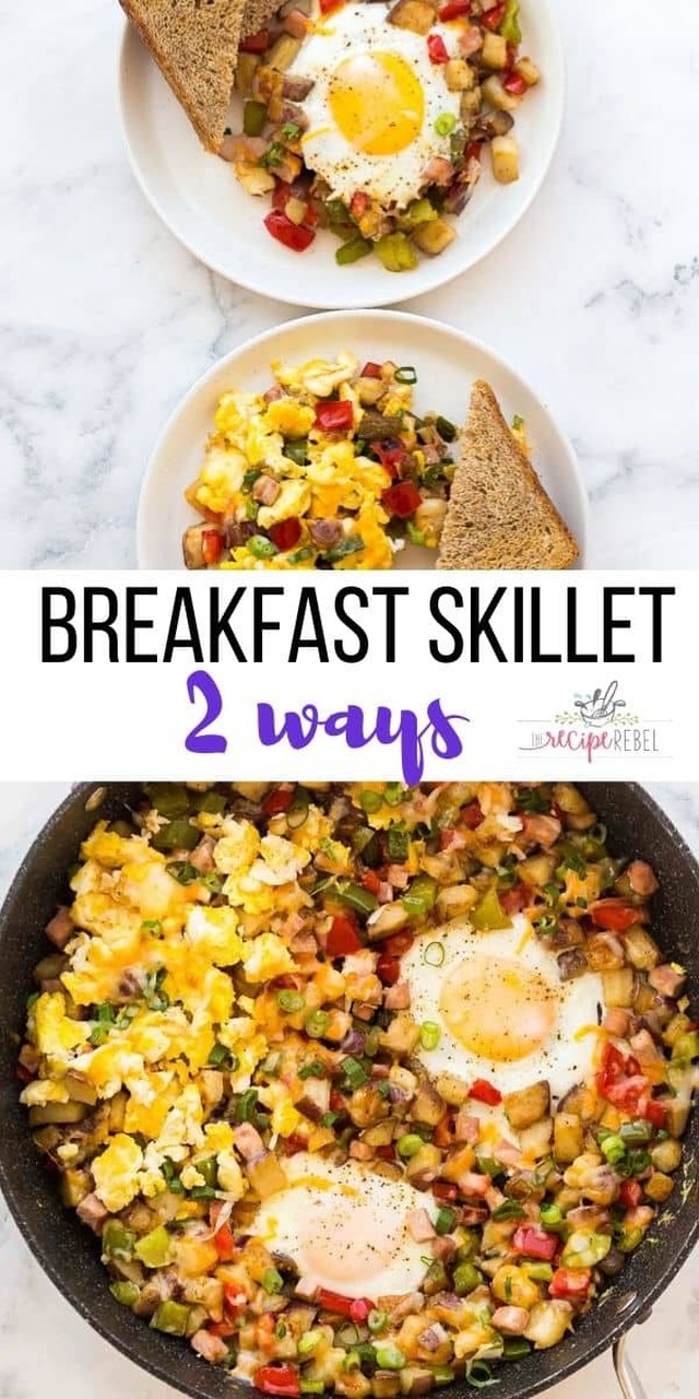 Breakfast Skillet – 6 Ingredients!
