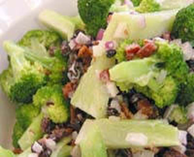 Broccoli & baconsallad