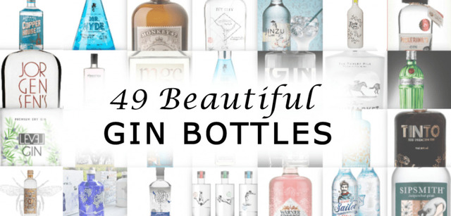 49+ of the Most Beautiful Gin Bottles in the World