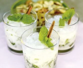 Kokosmojito med rom och mynta