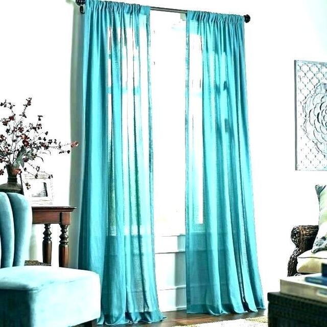 Light Turquoise Curtains
