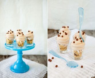 Dessertshots med Chokladkolakräm