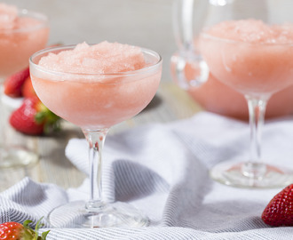 Frozen rosé - frosé.