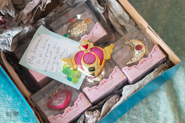 Sailor Moon mini tablets + present