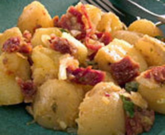 Potato salad with lemon