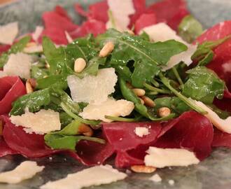 Carpaccio på bresaola