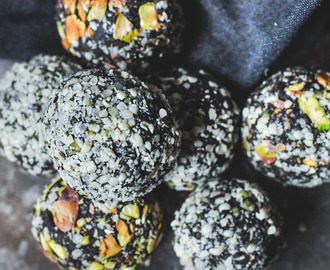 Veganska hampa bliss balls