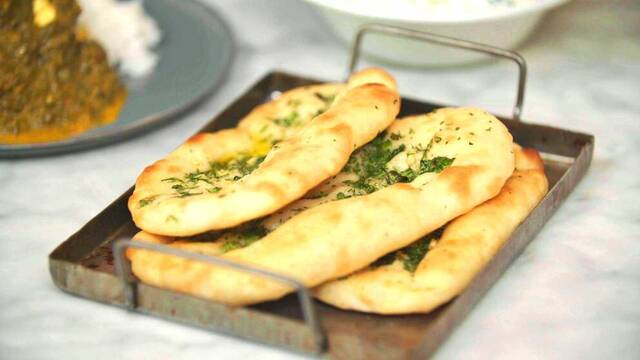 Vitlöks-naan