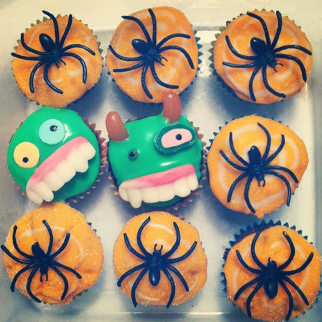 Halloween-cupcakes