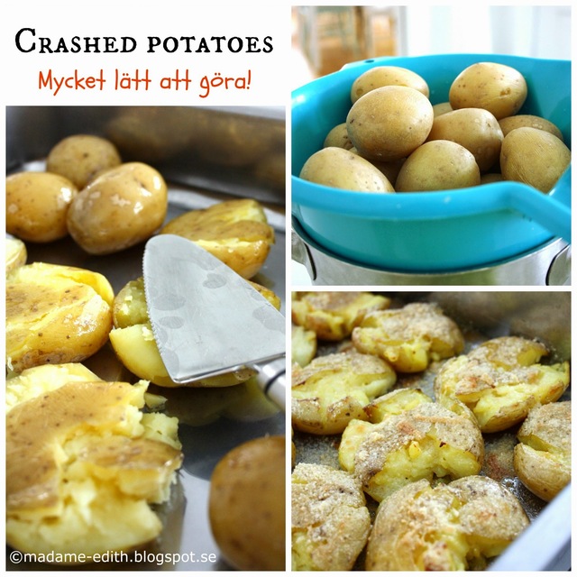 Crashed potatoes