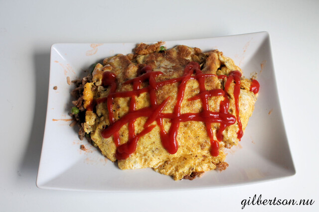 Omurice (japansk omelett) オムライス