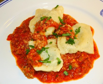 Hemmagjord ravioli