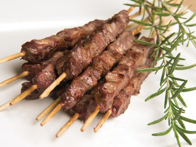 Arrosticini (aka spiducci)