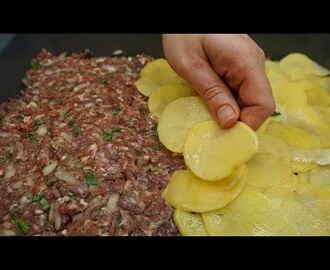 Jeder mochte dieses einfache und erschwingliche Rezept ?   Kartoffeln mit Hackfleisch.