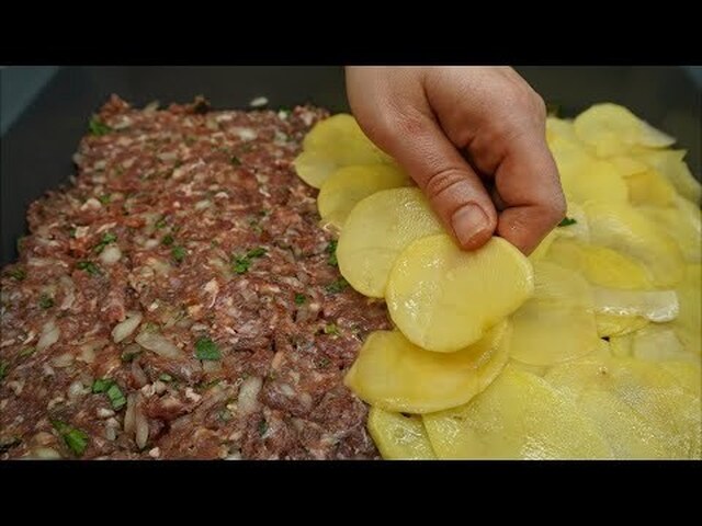 Jeder mochte dieses einfache und erschwingliche Rezept ?   Kartoffeln mit Hackfleisch.