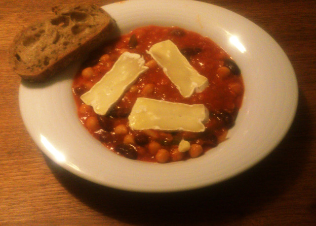 Chili sin carne, en smakrik chili utan kött.