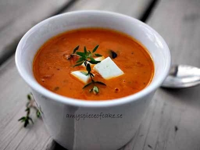 Mediterranean Tomato Soup