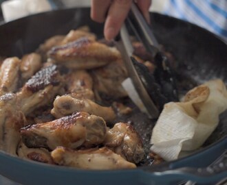 Korean Honey Garlic Chicken Wings